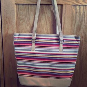 Super-Cute, Striped Tote & Accessories!
